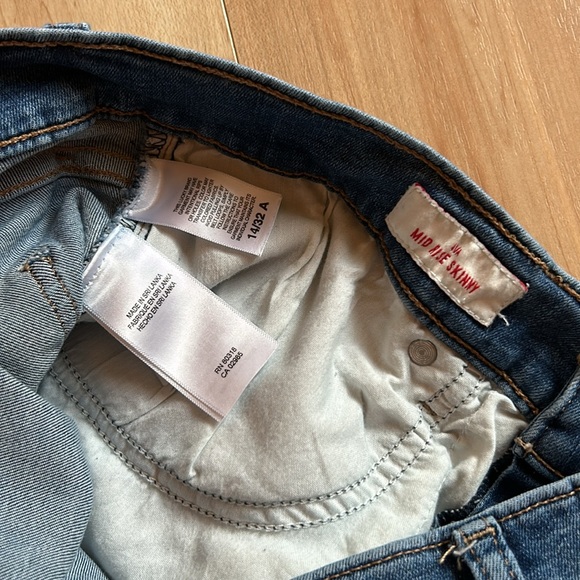 Lucky🍀Brand Ava Mis Rise Skinny, 14 - Picture 3 of 3